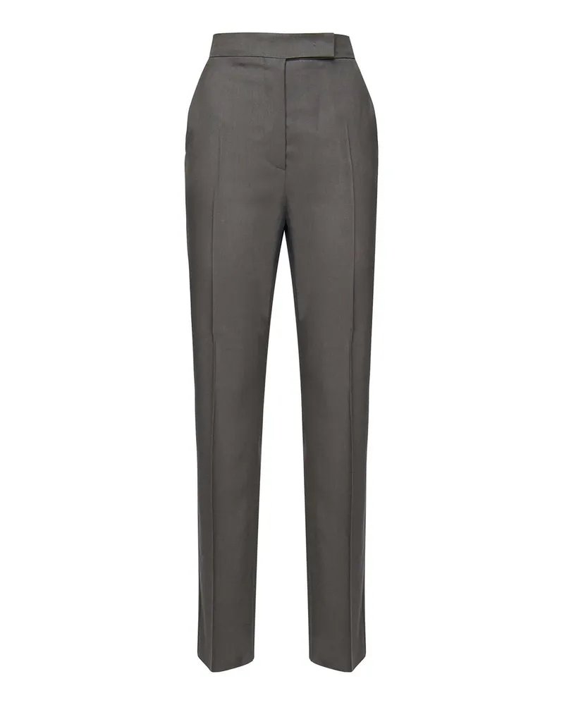 Max Mara Casual Hose - Grau Grau