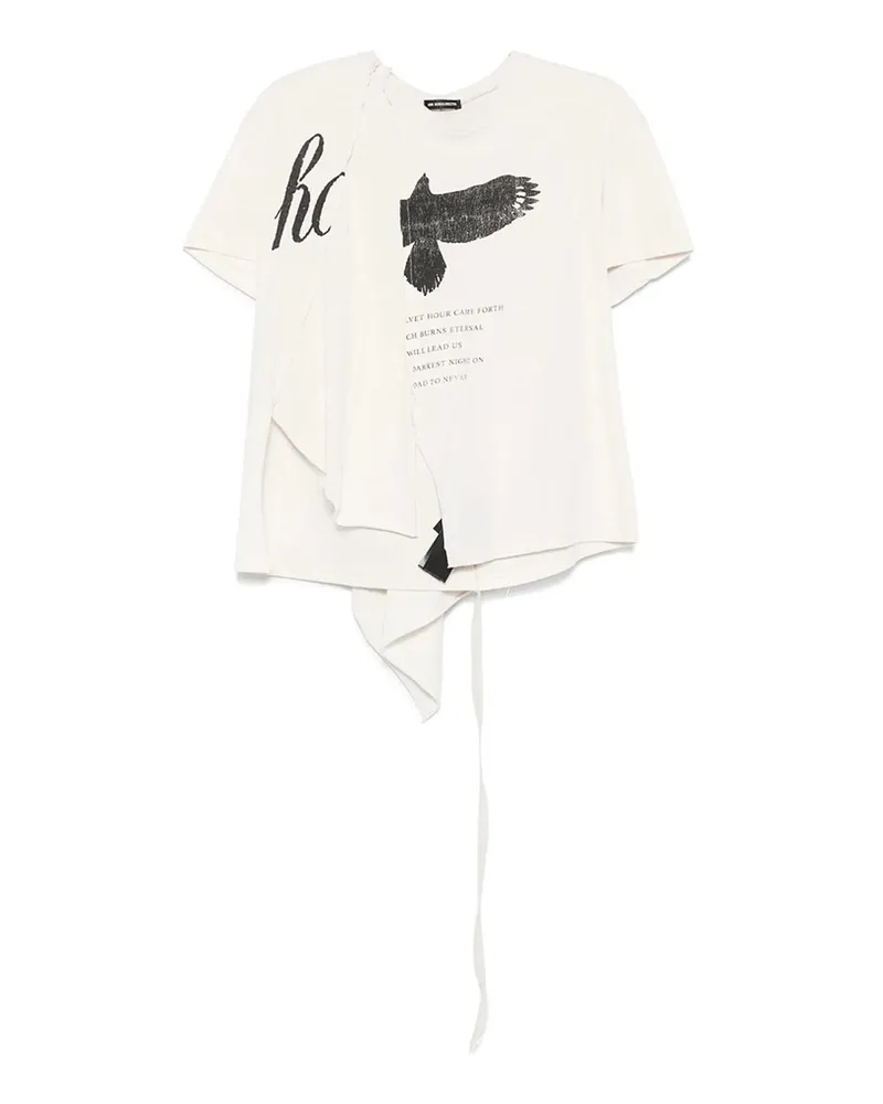 Ann Demeulemeester T-Shirt - Weiß Weiß