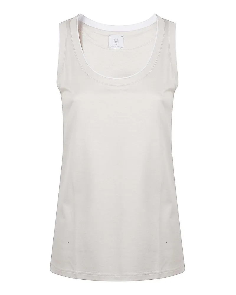 Eleventy Top - Beige Beige