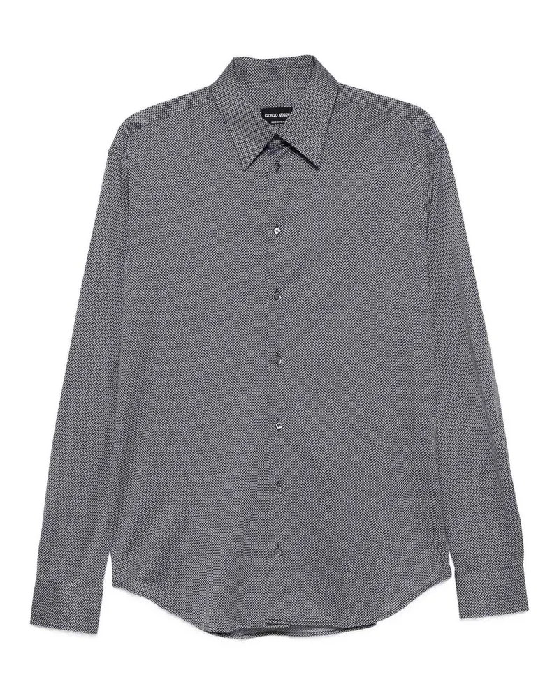 Giorgio Armani Hemd - Grau Grau