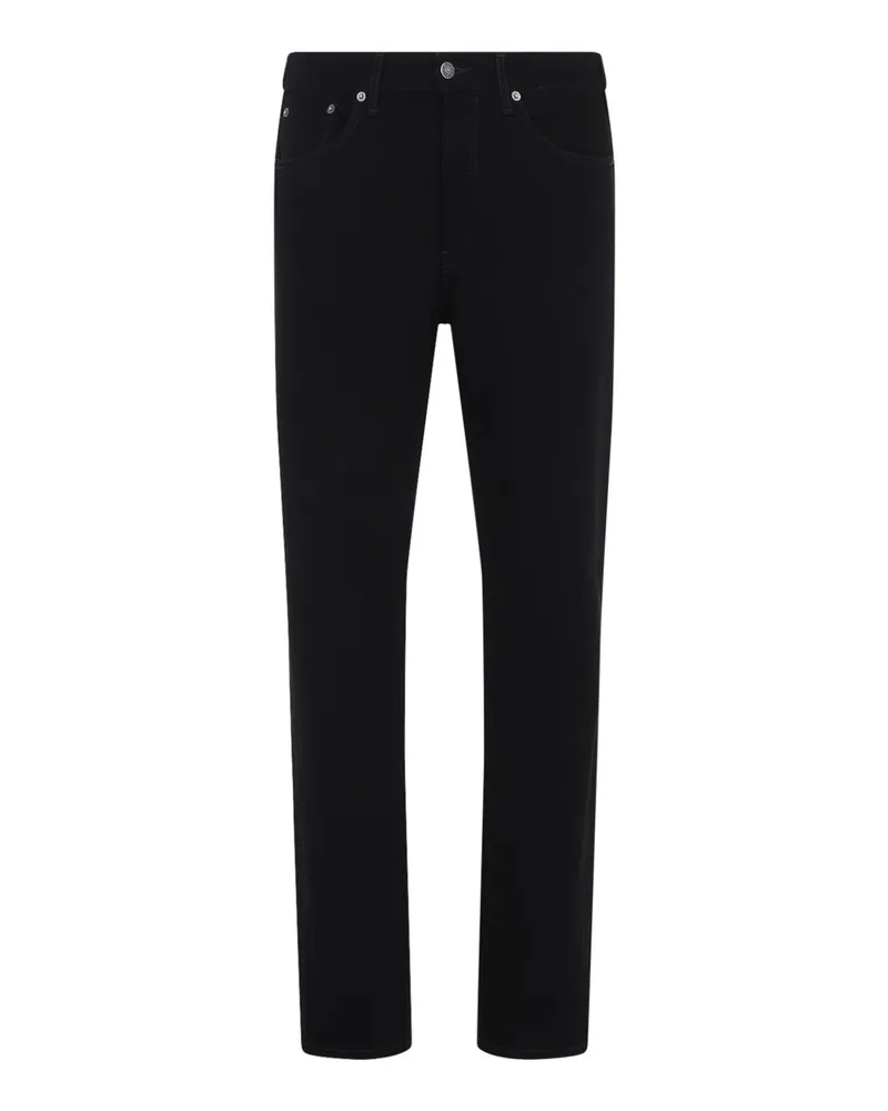 Acne Studios Straight Leg Jeans - Schwarz Schwarz