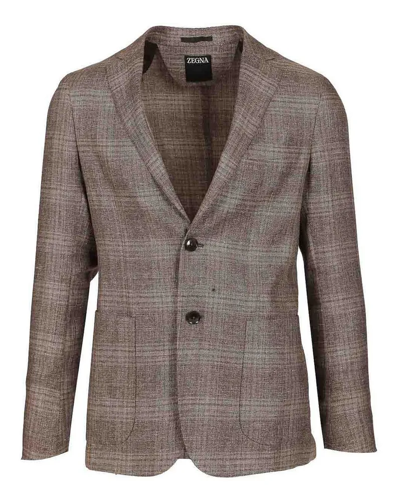 Ermenegildo Zegna Casualjacke - Braun Braun