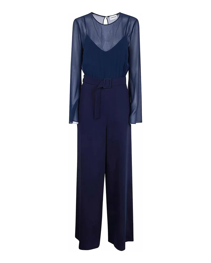 P.A.R.O.S.H. P. A.R. O.S. H. Jumpsuit - Blau Blau