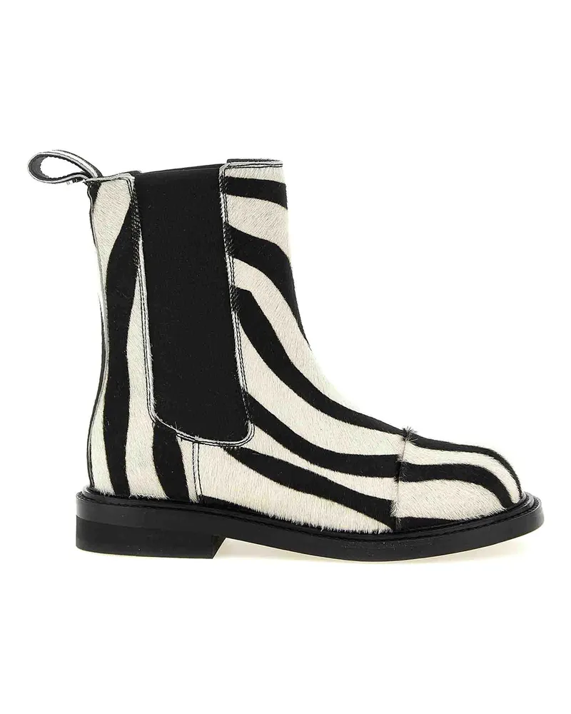 Moschino Stiefeletten - Weiß Weiß