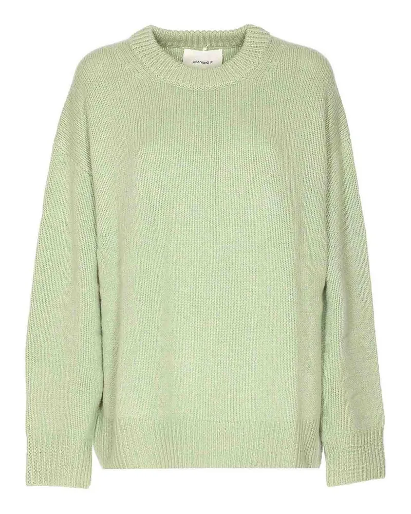 Lisa Yang Rundhalspullover - Grün Grün