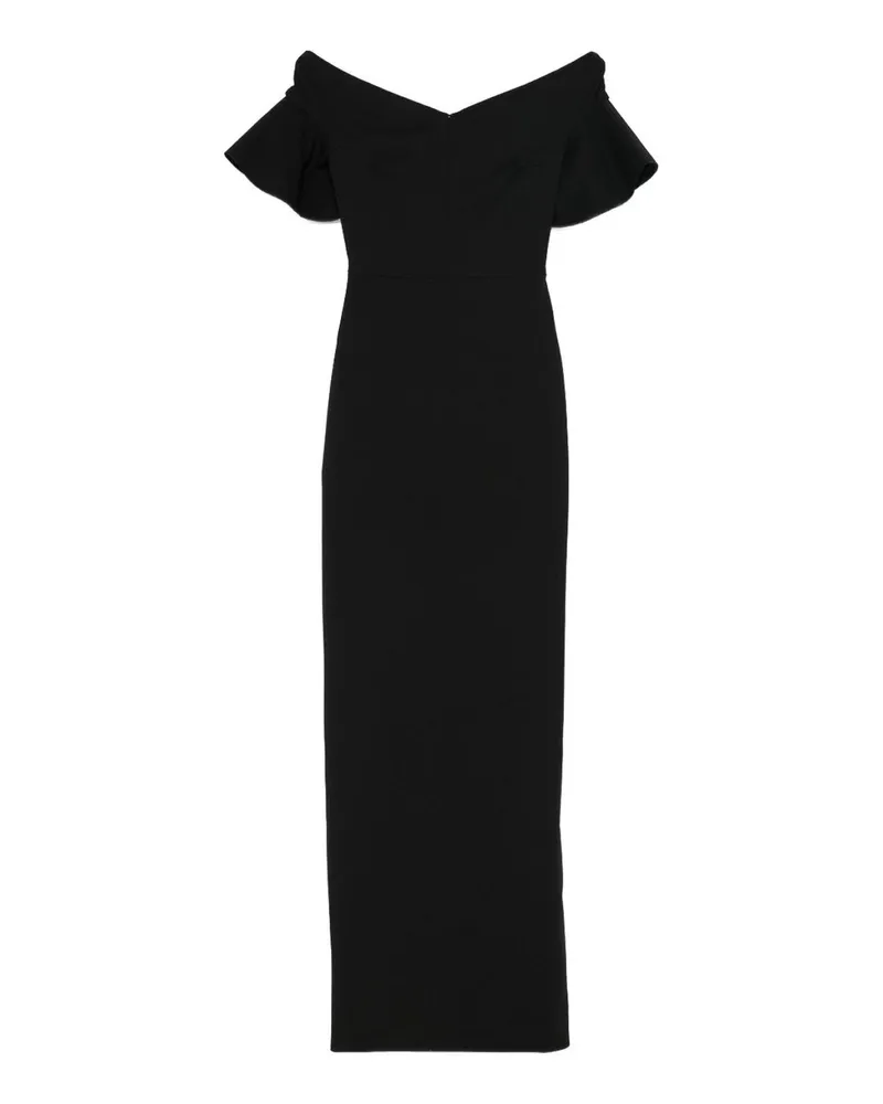 Solace London Maxikleid - Schwarz Schwarz