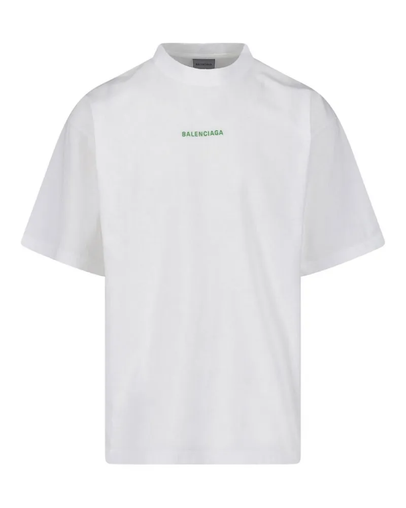 Balenciaga T-Shirt - Weiß Weiß