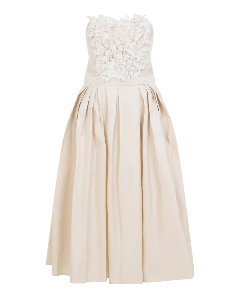 Elisabetta Franchi Kurzes Kleid - Creme Creme
