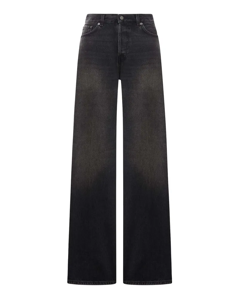 Haikure Straight Leg Jeans - Blau Blau
