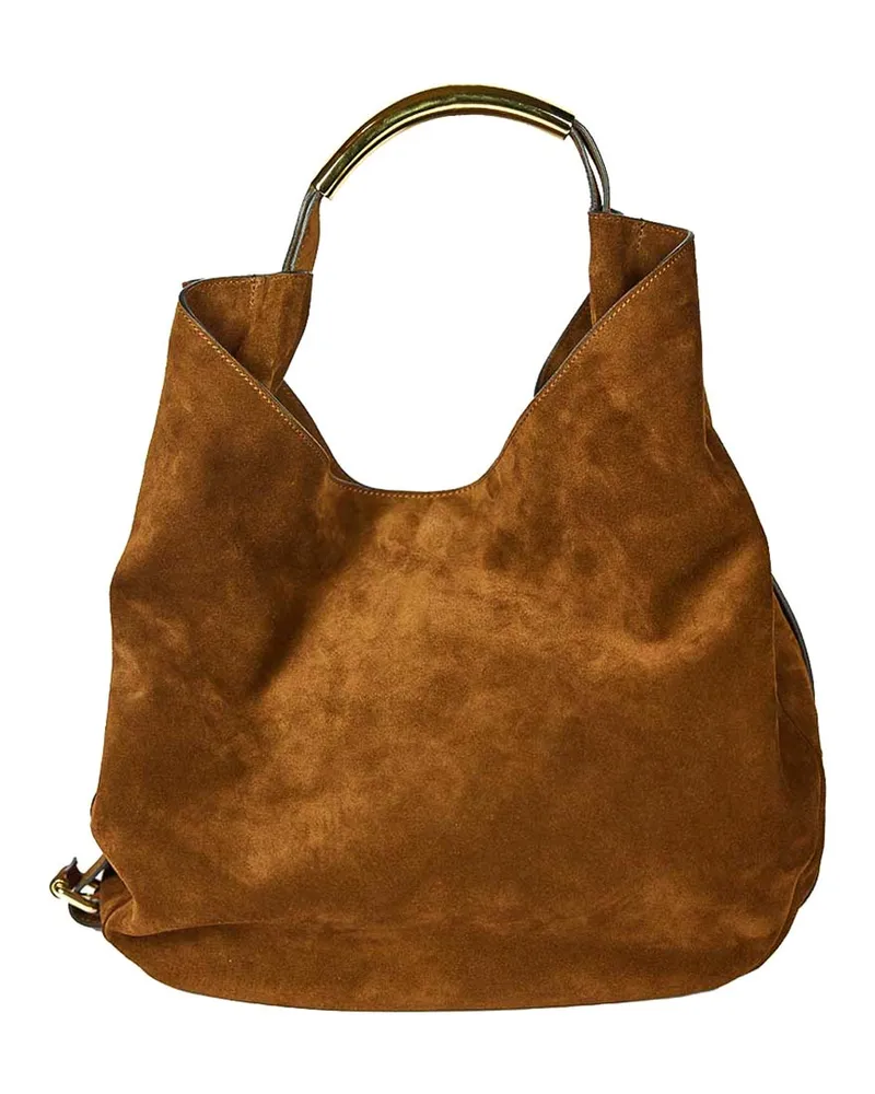Moschino Schultertasche - Braun Braun