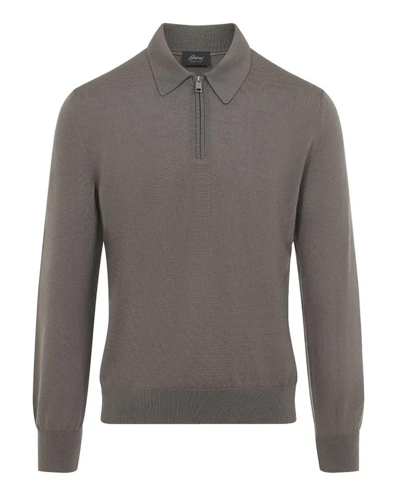 Brioni Poloshirt - Braun Braun