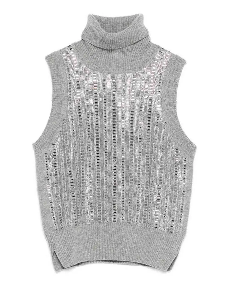 Ermanno Scervino Top - Grau Grau