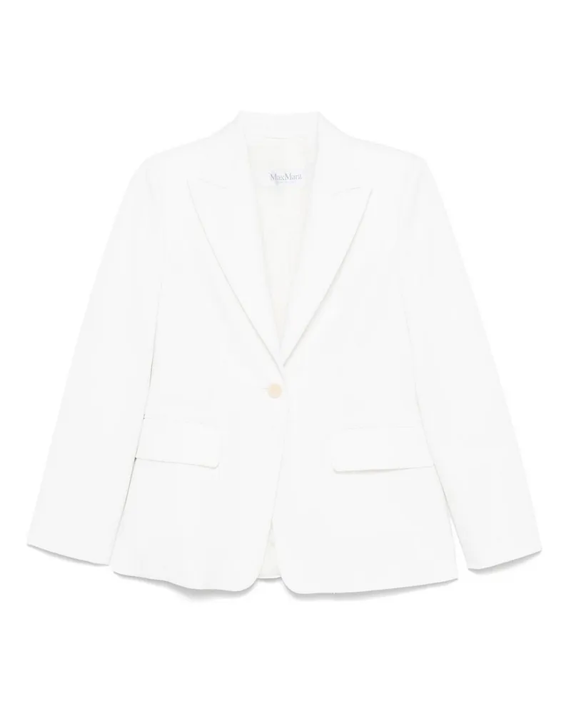 Max Mara Blazer - Weiß Weiß