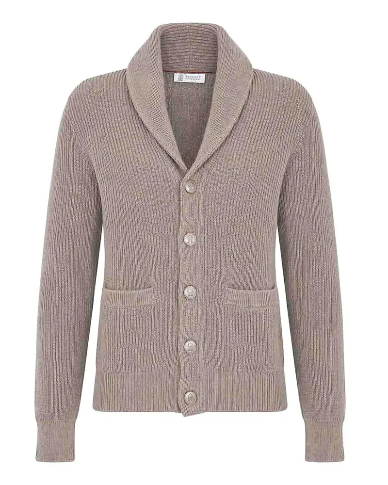 Brunello Cucinelli Cardigan - Taupe Taupe