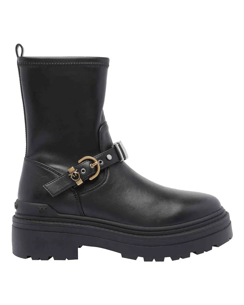 Pinko Stiefeletten - Schwarz Schwarz