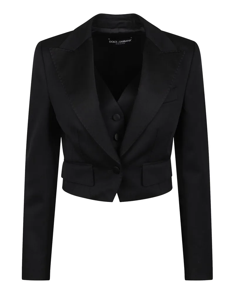 Dolce & Gabbana Blazer - Schwarz Schwarz