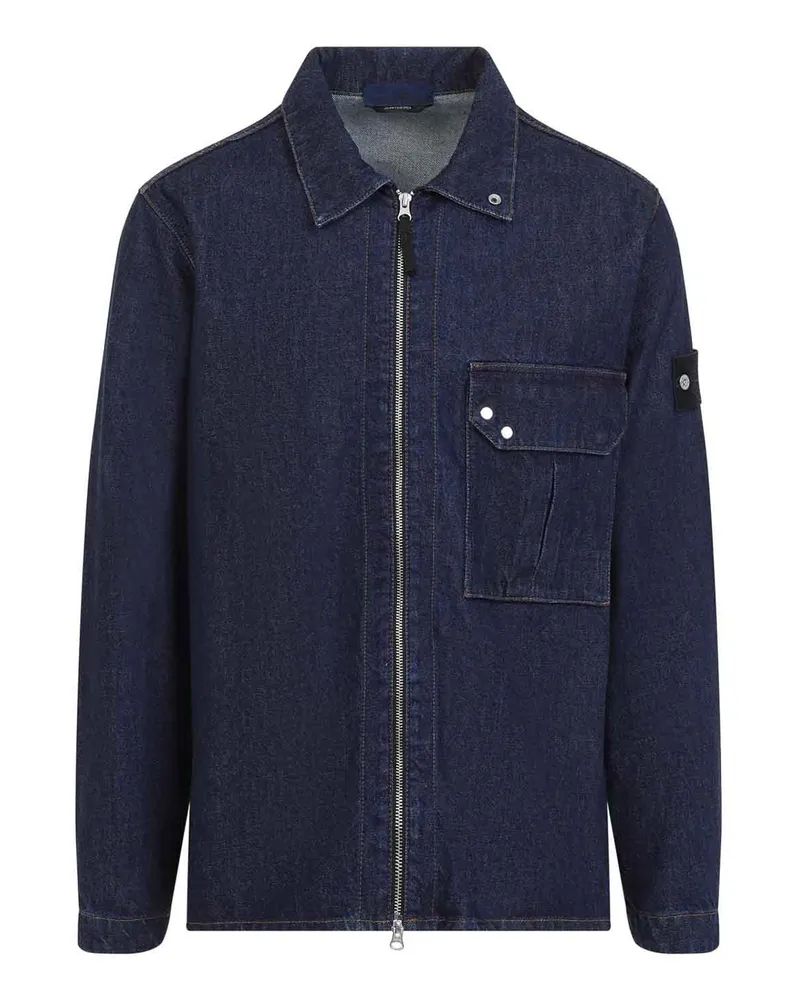 Stone Island Hemd - Blau Blau