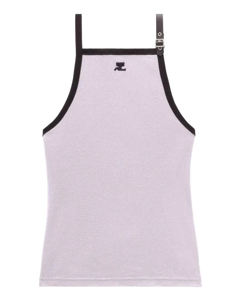 Courrèges Top - Grau Grau
