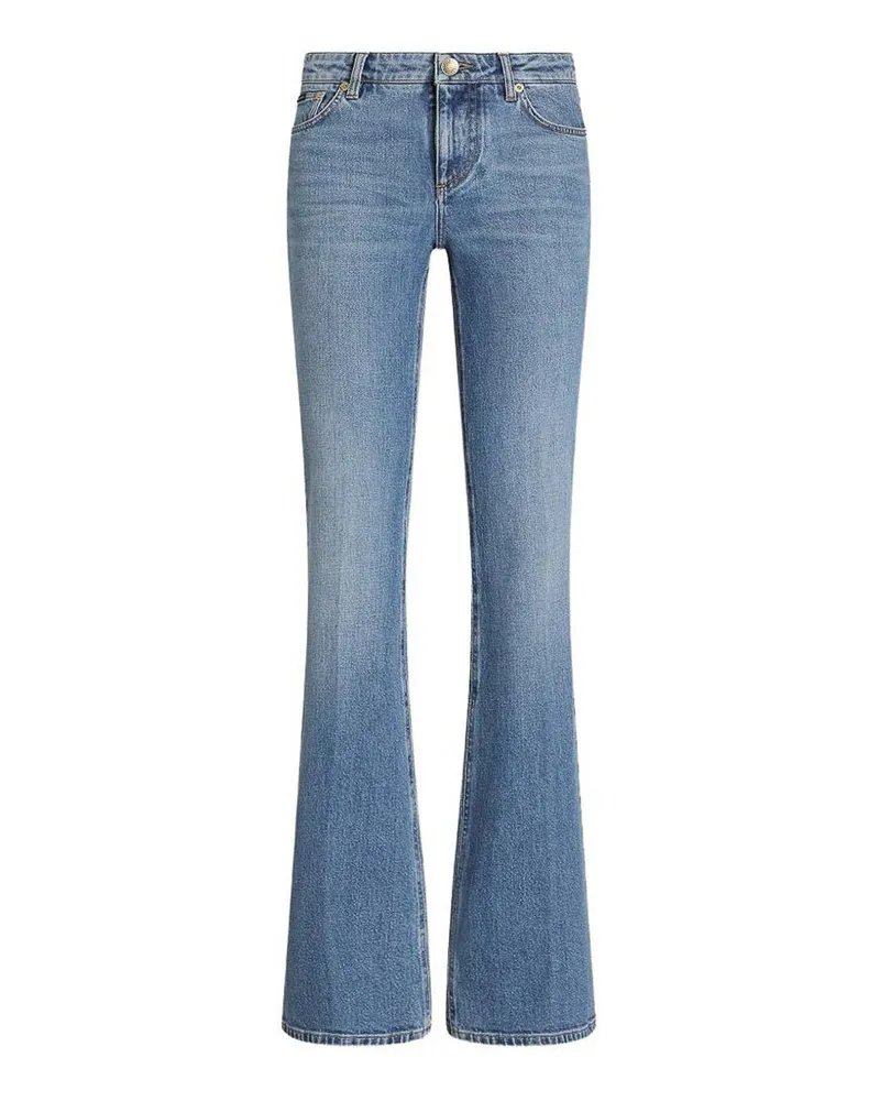 Dolce & Gabbana Schlagjeans - Hellblau Hellblau