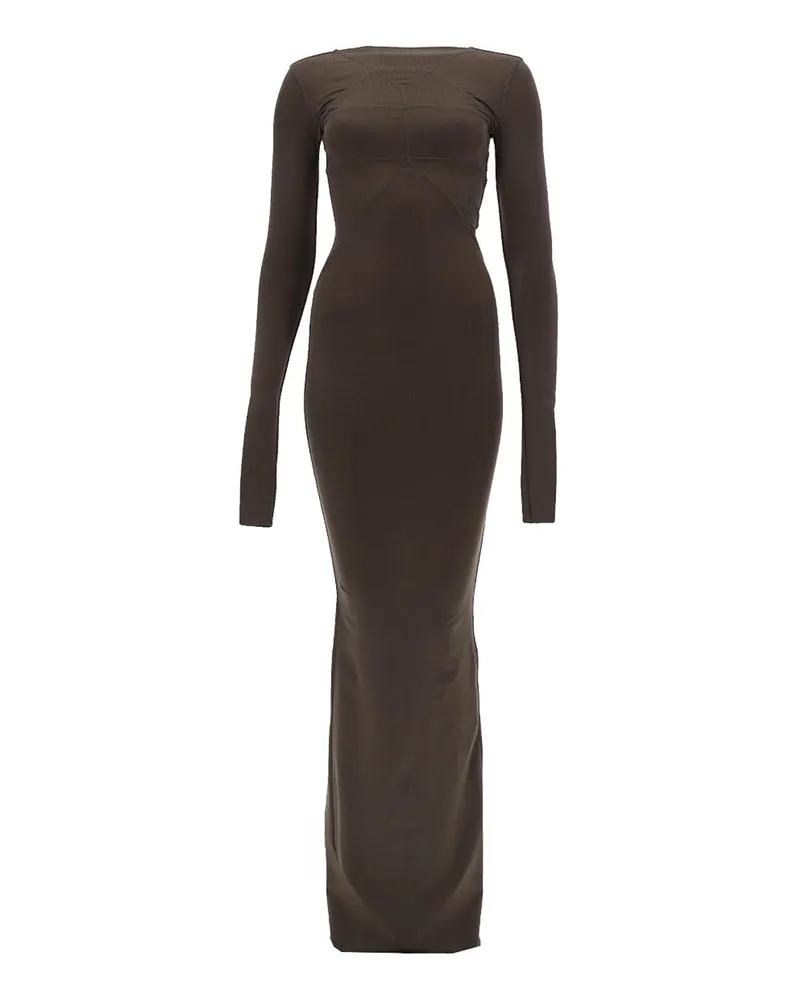 Rick Owens Maxikleid - Braun Braun