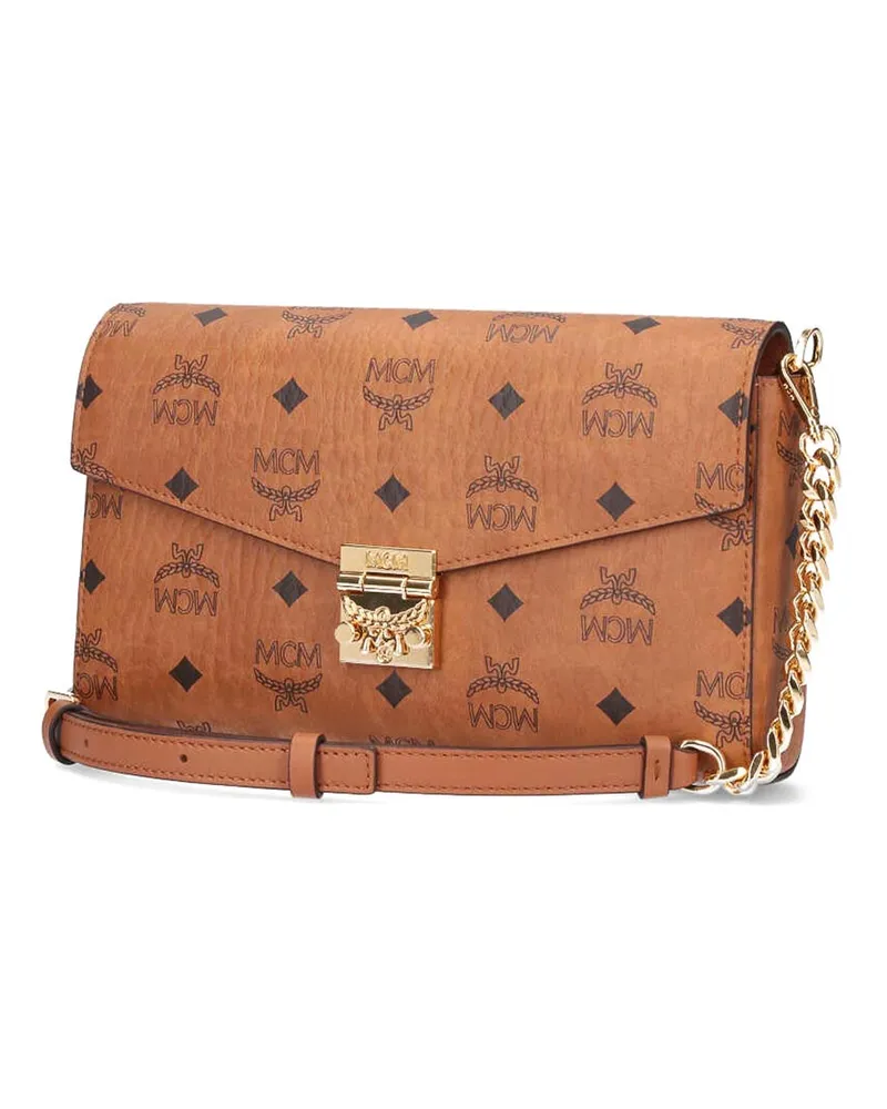 MCM Schultertasche - Braun Braun