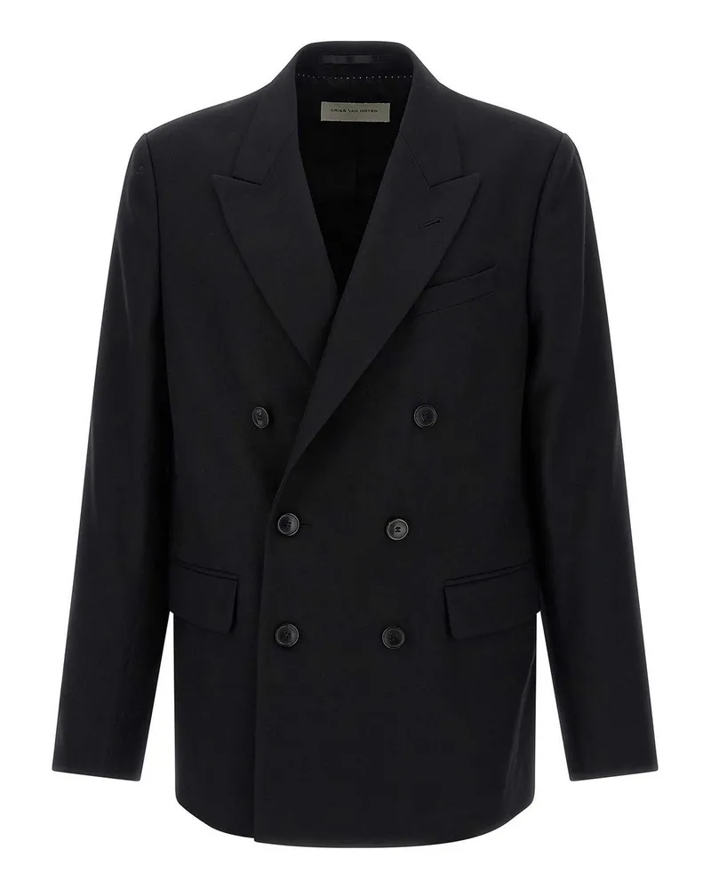 Dries van Noten Blazer - Schwarz Schwarz