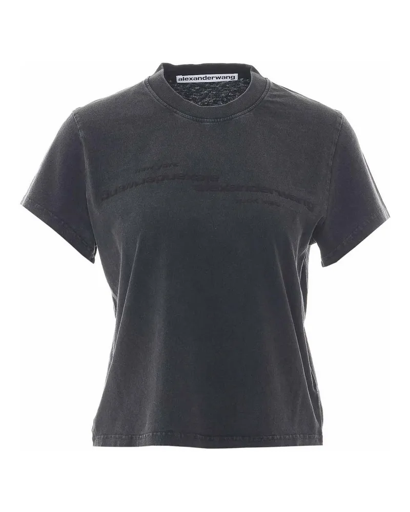 Alexander Wang T-Shirt - Schwarz Schwarz