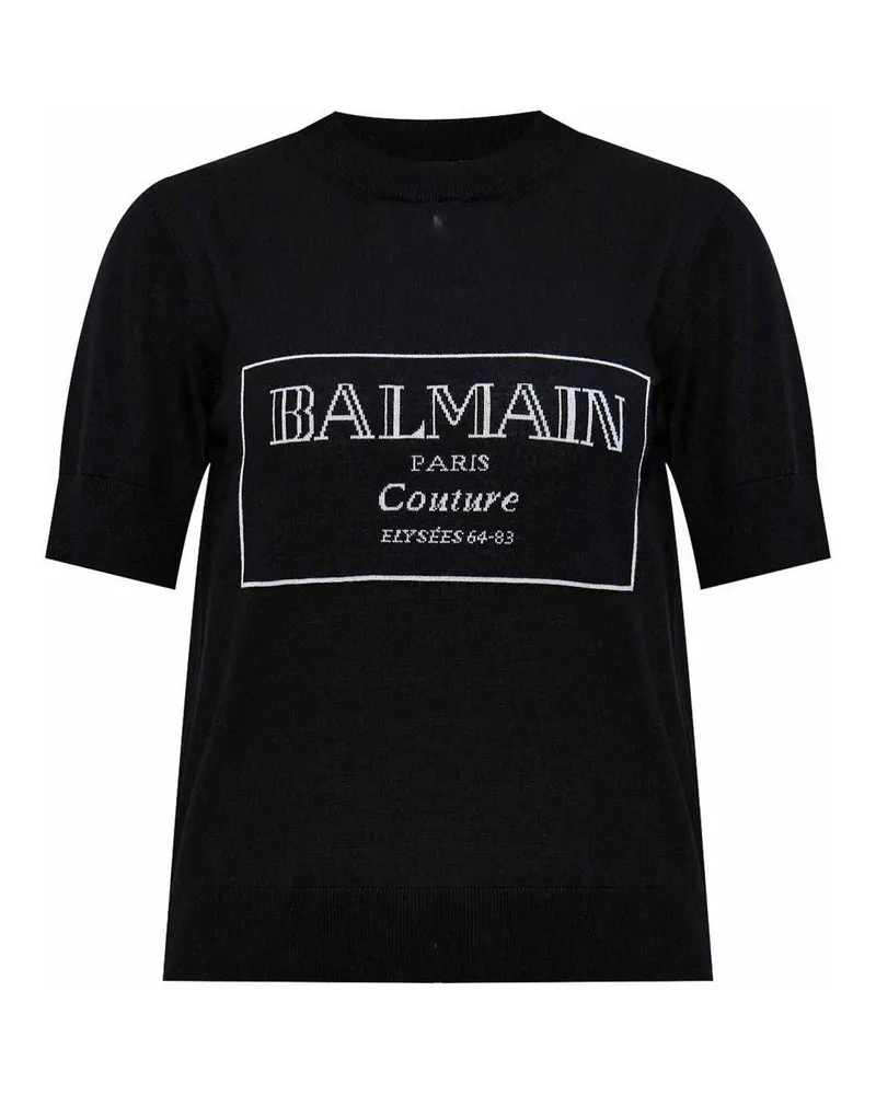 Balmain T-Shirt - Schwarz Schwarz