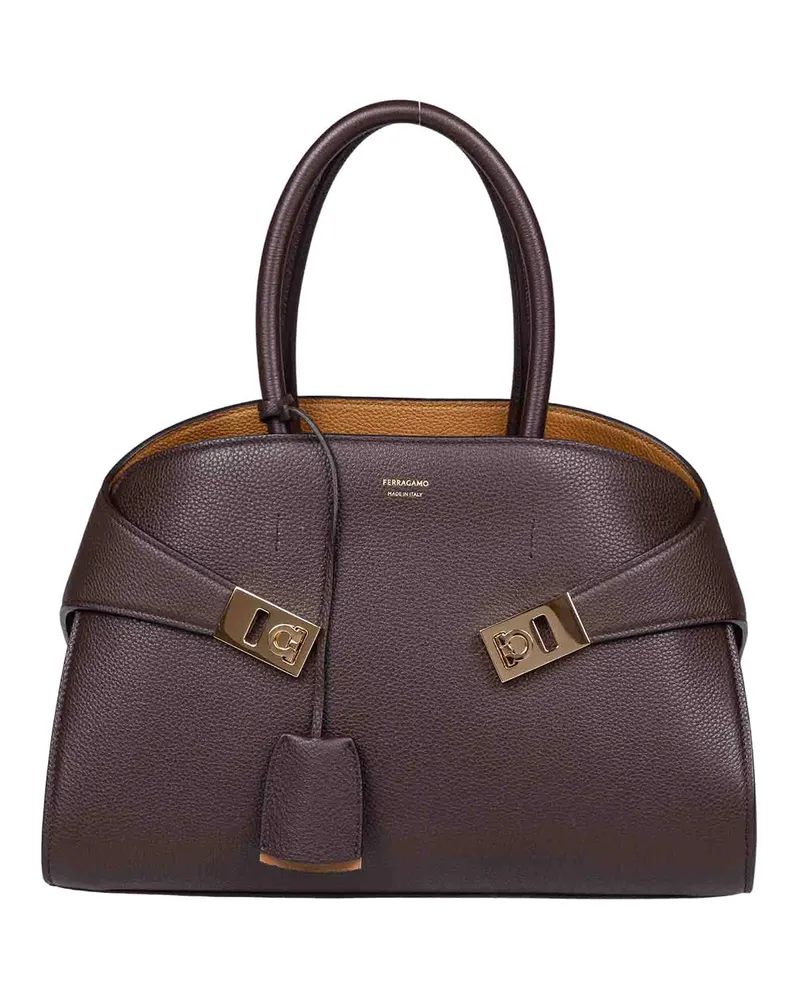 Ferragamo Shopper - Dunkelbraun Dunkelbraun