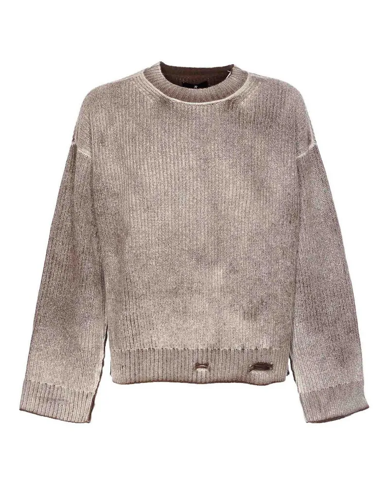 REPRESENT Rundhalspullover - Beige Beige
