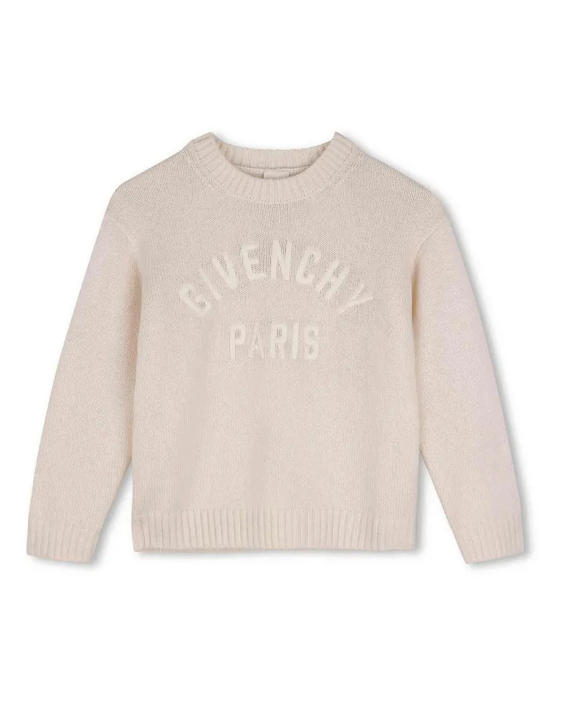 Givenchy Rundhalspullover - Weiß Weiß