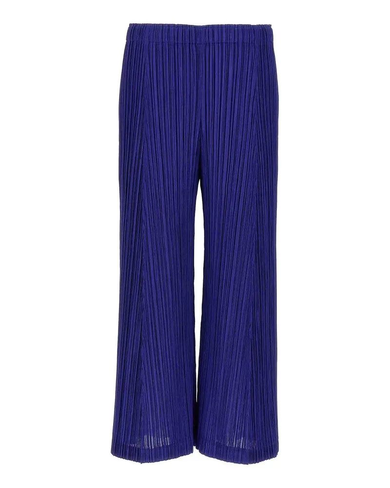 Issey Miyake Casual Hose - Blau Blau