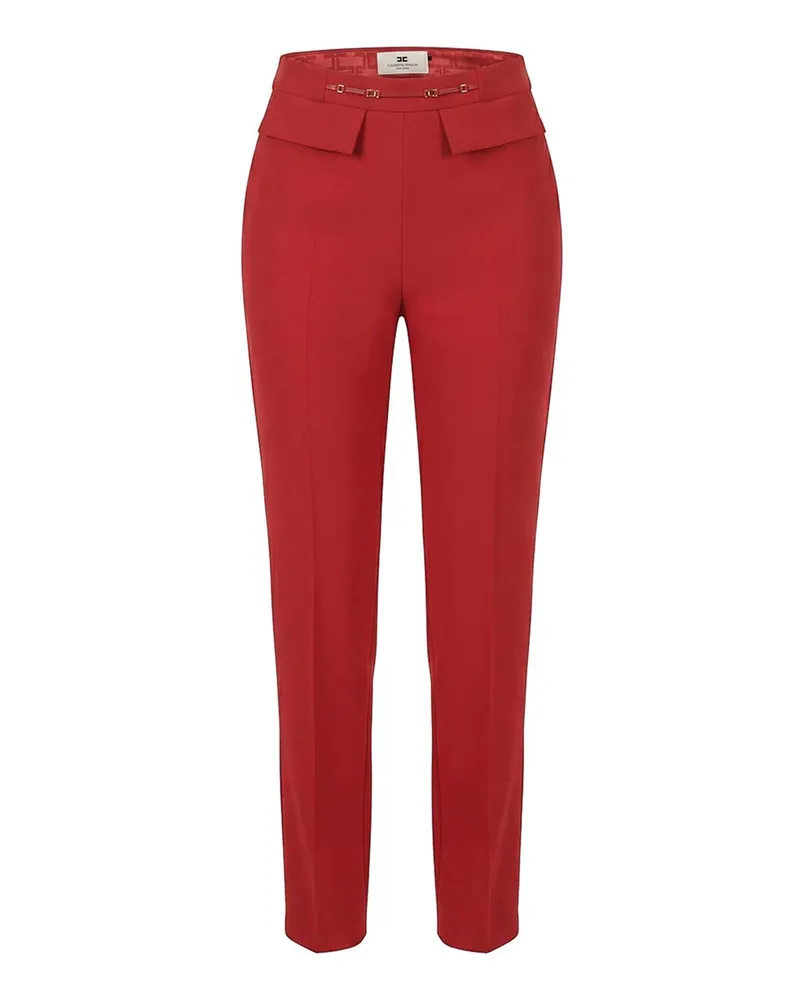 Elisabetta Franchi Casual Hose - Rot Rot