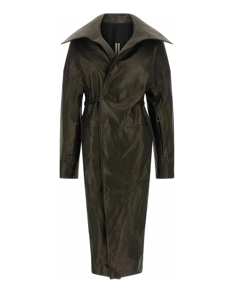 Rick Owens Trenchcoat - Schwarz Schwarz