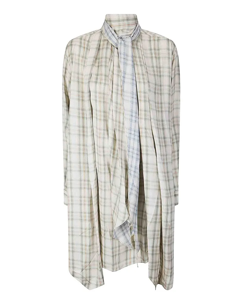 Acne Studios Knielanges Kleid - Grün Grün