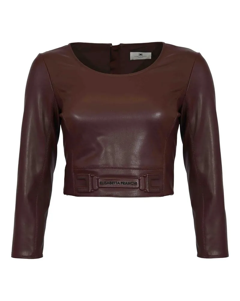 Elisabetta Franchi Top - Braun Braun
