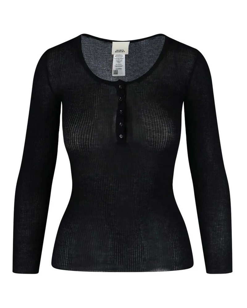 Isabel Marant Top - Schwarz Schwarz
