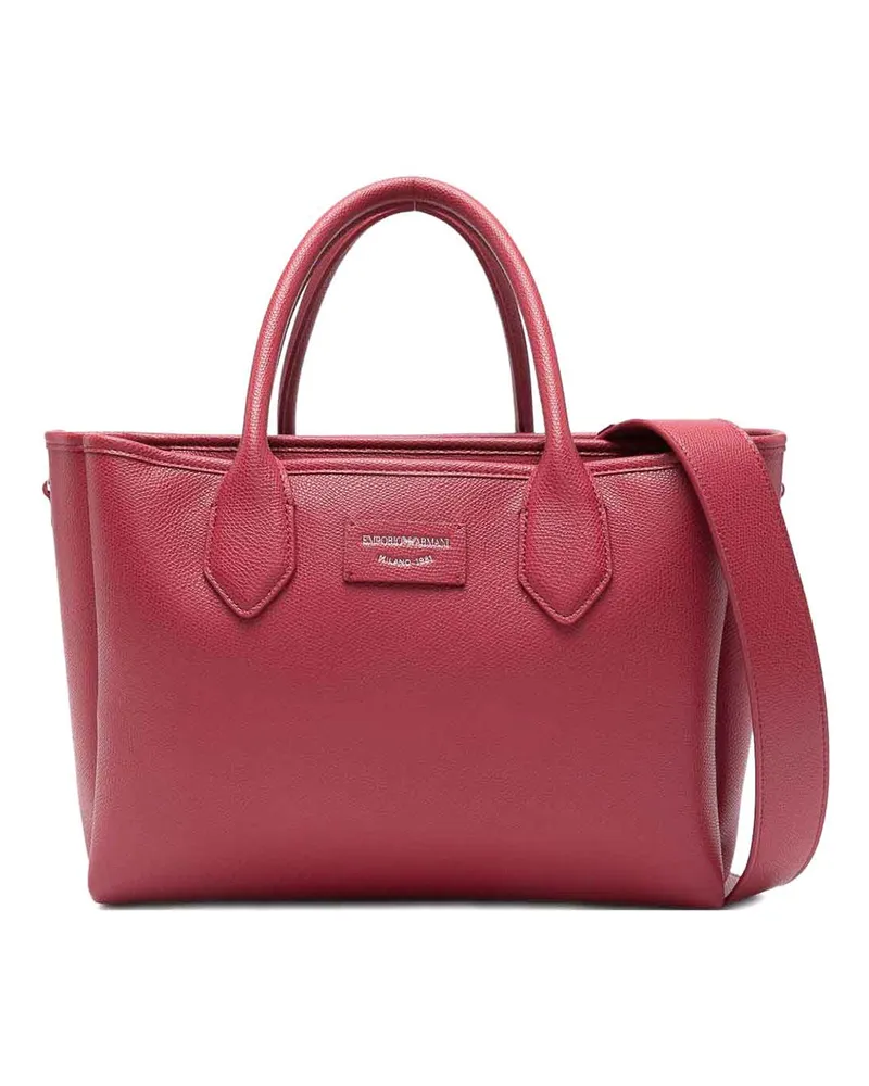 Emporio Armani Shopper - Dunkelrot Dunkelrot