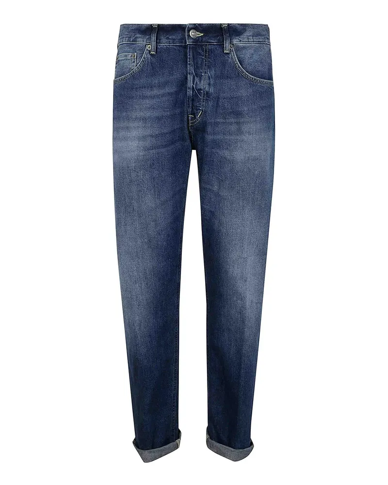 Dondup Straight Leg Jeans - Blau Blau