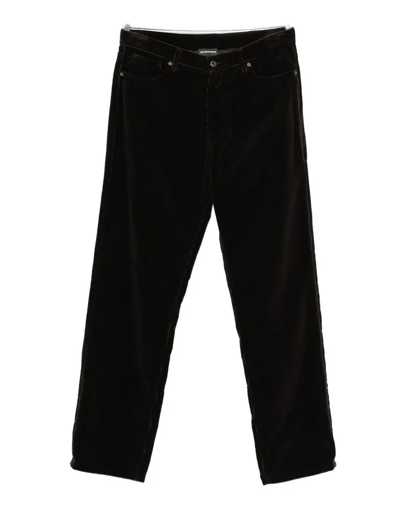 Emporio Armani Straight Leg Jeans - Grau Grau