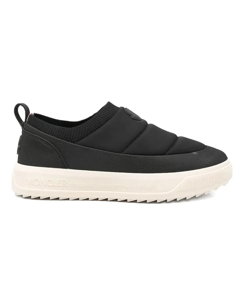 Moncler Slippers - Schwarz Schwarz
