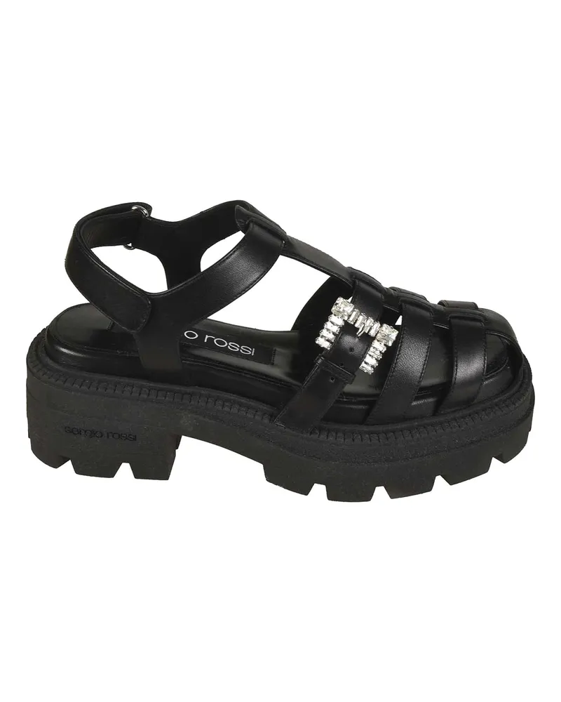 Sergio Rossi Sandalen - Schwarz Schwarz