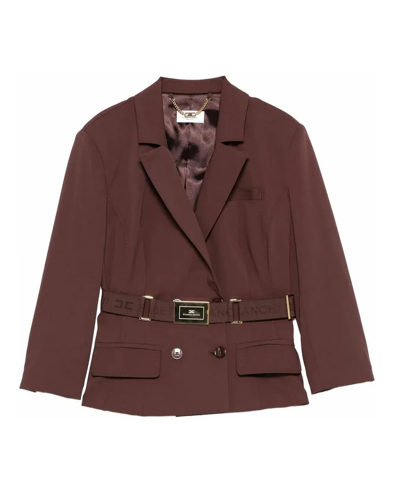 Elisabetta Franchi Casualjacke - Braun Braun