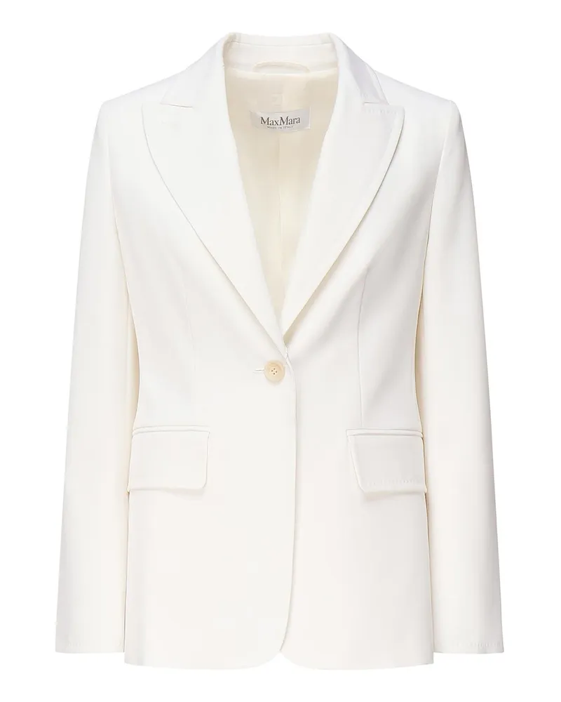 Max Mara Blazer - Weiß Weiß