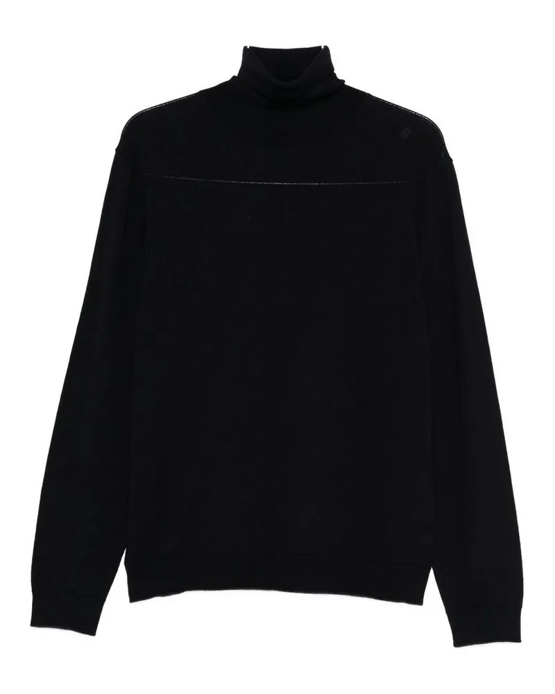 Daniele Fiesoli Rollkragenpullover - Blau Blau