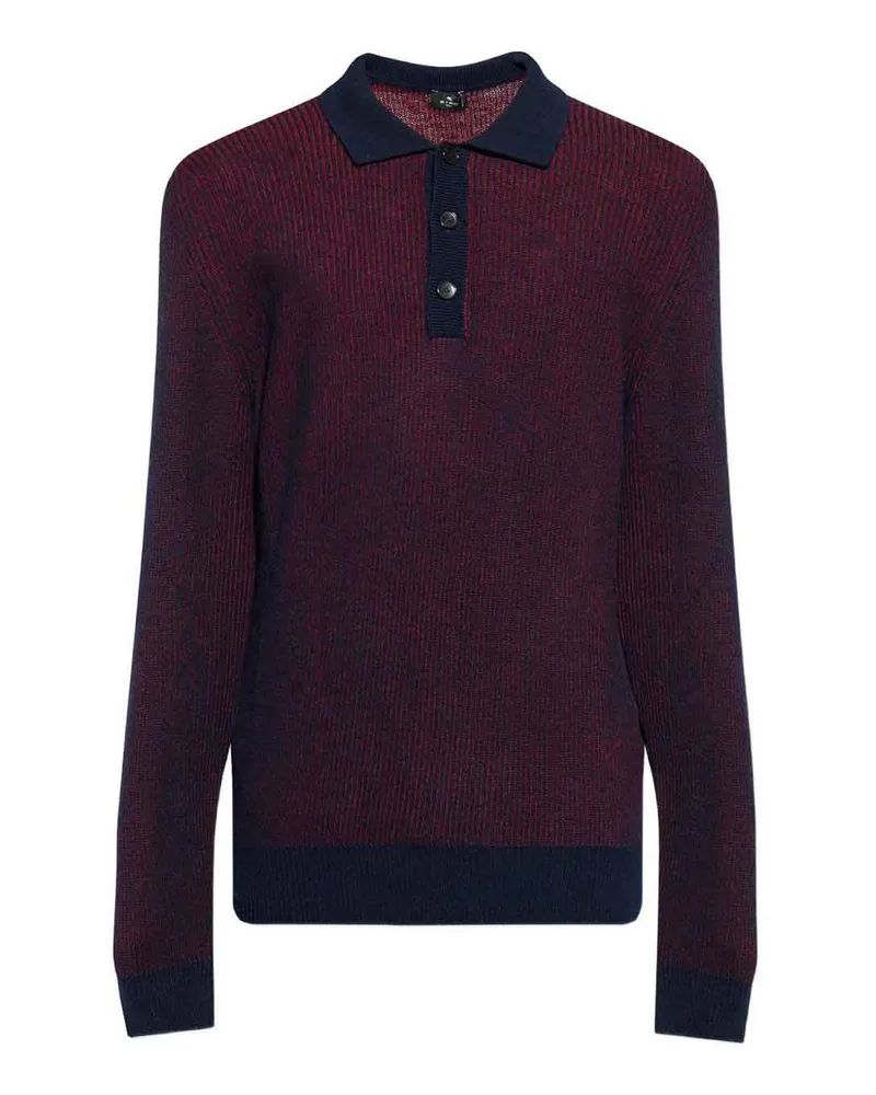 Etro Poloshirt - Lila Lila
