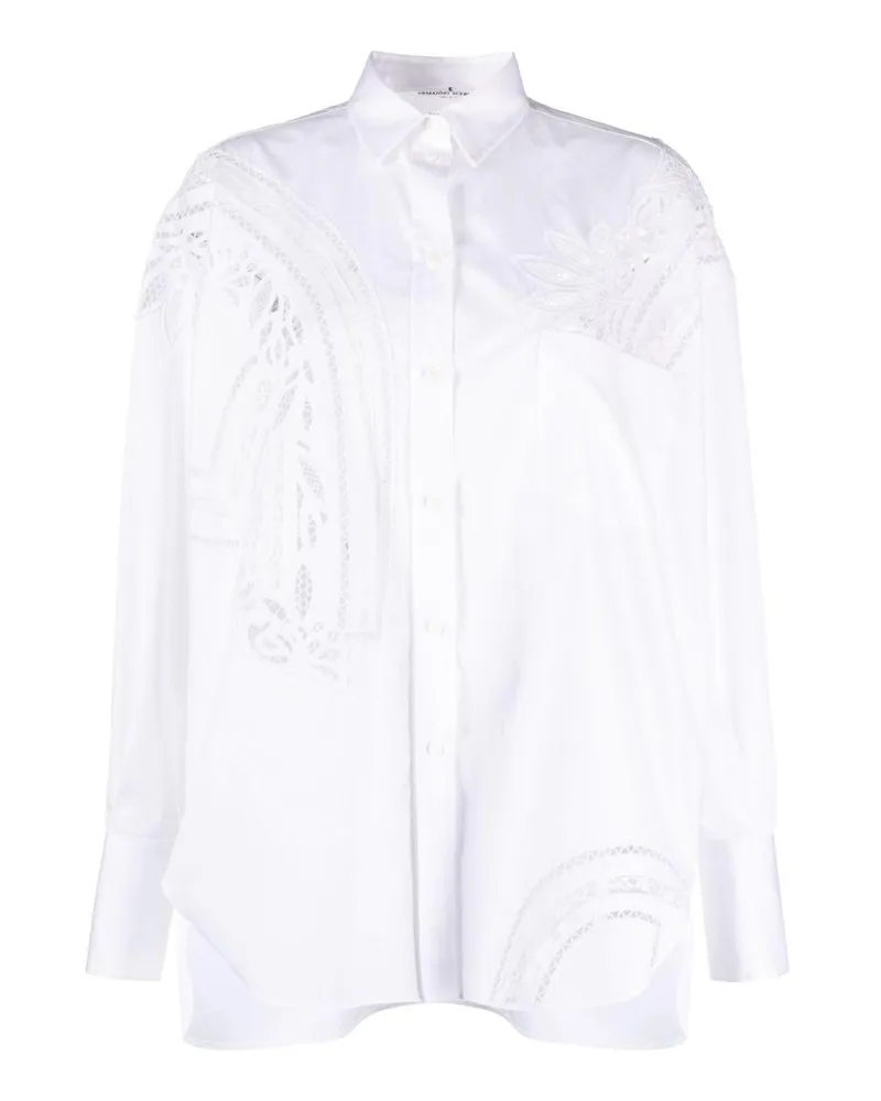 Ermanno Scervino Hemd - Weiß Weiß