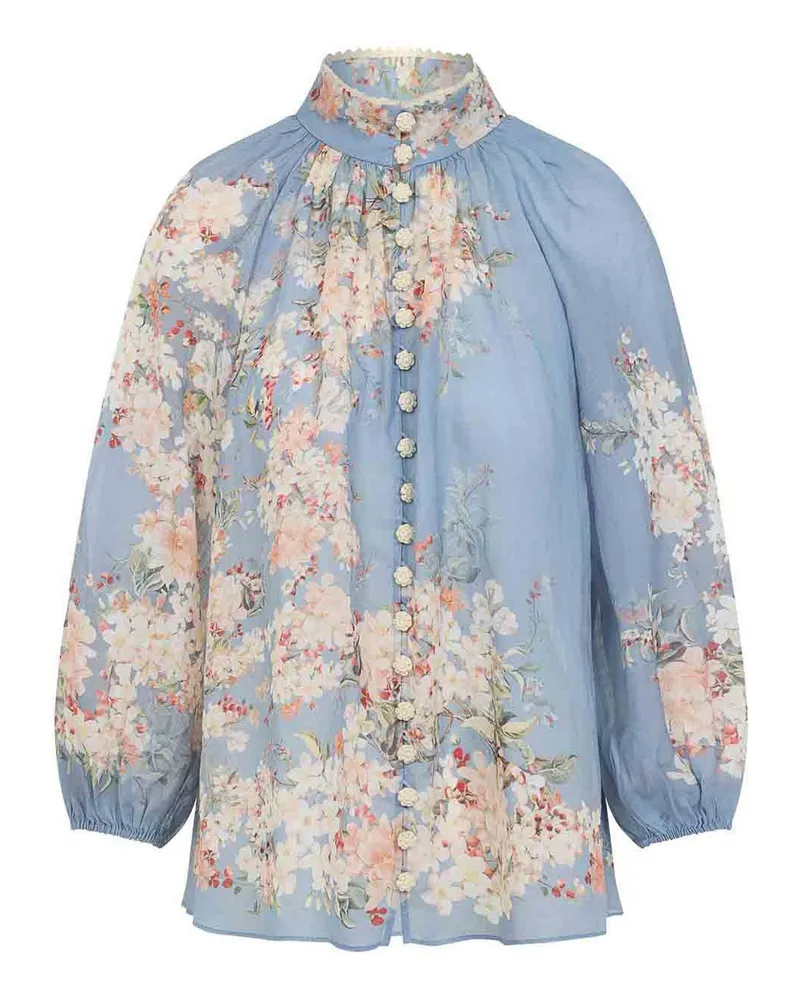 Zimmermann Bluse - Blau Blau