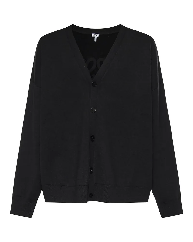 Loewe Cardigan - Schwarz Schwarz