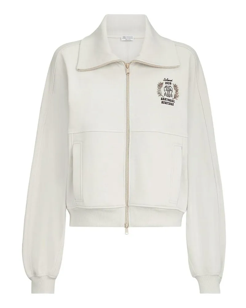 Brunello Cucinelli Sweatshirt - Weiß Weiß